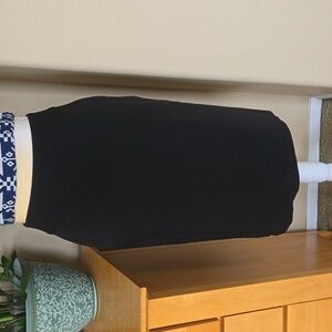 Mossimo Straight Black Skirt